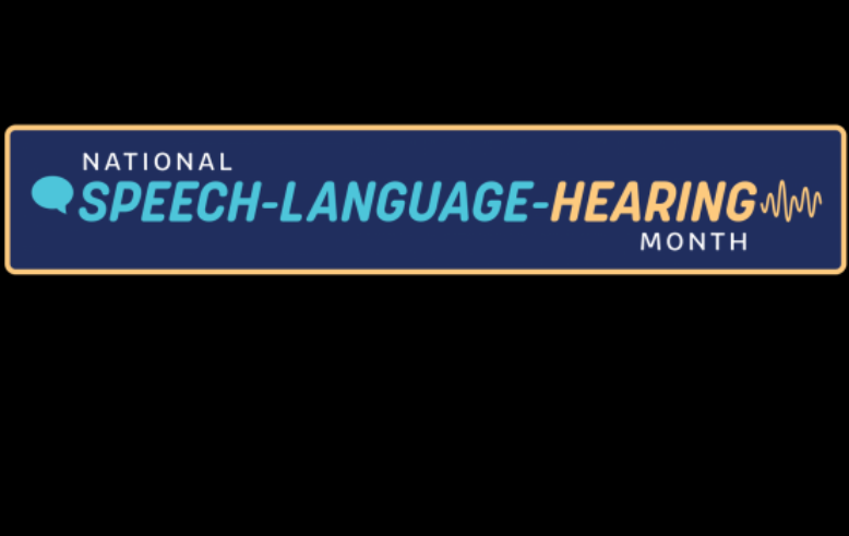 Logo for National Speech-Language-Hearing Month